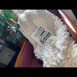Chunky knitted Blanket